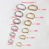 Fabricante em Guangzhou Atacado Argola D de Metal Ferragens para Bolsas Fio de Ferro Argola D Semicircular Acessórios para Malas Pet Argola D Ecológica