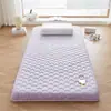 Colchón de Piso de Algodón Burbuja y Fibra de Soja para Dormitorios Estudiantiles, Colchón Compuesto de Cuatro Capas, Suave y Antideslizante, Personalizable