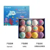 FACNURT Set de Bolas de Baño de Muñeca Set de Bolas de Baño de Personaje de Dibujos Animados Bola de Baño de Burbujas para Niños