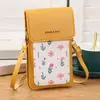 Bolsa para Teléfono Móvil con Pantalla Táctil para Mujer, Bolso Cruzado de Nuevo Estilo para Niñas, Lindo y de Moda, Bolso Pequeño de Hombro de Moda para Llaves y Teléfono Móvil