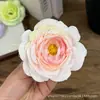 Cabezas de Flores de Rosa Artificiales, Boutonnières, Accesorios para el Cabello, Flores Decorativas, Bordes Rizados, Cabezas de Loto, Flores de Camelia, Cabezas de Flores de Peonía