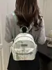 Mochila Nueva Estilo Chino con Estampado de Mariposas para Viajes Diarios y Uso Casual, Bolso Cruzado de un Solo Hombro, Modelo Nuevo 2026, Mochila Fresca y Sencilla