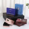 Caja de Regalo Personalizada con Logo Imprimible Caja de Regalo con Tapa Abatible Caja de Regalo Compañera con Correa de Cubierta Cielo y Tierra Grande Caja de Empaque de Regalo