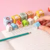 Goma de Borrar de Dibujos Animados de Bolita Linda Estudiante Creativo Aspecto Atractivo Sin Migas Súper Limpia Sin Dejar Rastro Goma de Borrar Pequeño Regalo