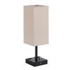 Candeeiro de mesa transfronteiriço Luz de quarto de alto nível de cabeceira Atmosfera de luxo Candeeiro de mesa pequeno Enchimento e inserção Interruptor de botão de dupla finalidade Candeeiro de mesa decorativo