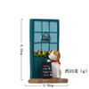 Resina 3D tridimensional filhote de cachorro Billboard loja de mão coreano criativo pequeno fresco micro paisagem jardinagem boneca
