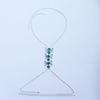 Europeu e Americano Jóias Transfronteiriças Sexy Cristal Body Chain Simples Festa Jóias Praia Biquíni Body Chain Acessórios