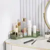 Prateleira de Armazenamento Triangular Mesa de Maquiagem de Luxo Leve Desktop Batom Produtos de Skincare Banheiro Canto do Vaso Sanitário Caixa de Armazenamento para Cosméticos