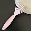 Pente com Almofada de Ar Limpador de Cerdas, Ferramenta de Limpeza de Cabelo, Gadget de Pente Limpador Plástico para Cachos