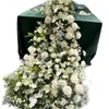 Decoração de Aniversário Flor de Cascata Flor de Mesa Flor Artificial Flor Falsa Ornamentos para Vitrine Cena de Arte Floral de Recepção de Casamento Paisagismo