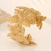 Moda ins europeia e americana pulseira hidráulica aberta de aço inoxidável pulseira quente de estrela-do-mar exagerada para mulheres tudo-em-um
