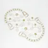 Nuevos Zapatos Croc Hebilla de Zapato Diamante Mariposa Accesorios Estilo Coreano Joyería DIY Accesorios para Zapatos Pantuflas de Verano Hebilla de Zapato