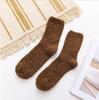 Calcetines de Coral Fleece de Invierno Personalizados Transfronterizos para Hombre, Calcetines Gruesos de Coral Fleece para Casa, Calcetines Calentadores para el Suelo, Calcetines de Media Caña para Hombre