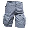 Amazon verano nuevo para hombre color sólido multibolsillos pantalones forraje talla grande moda casual pantalones rectos