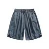 Izexx Marca de Moda Verano Nuevo Sudadera con Capucha Manga Corta Pantalones Cortos para Hombre Deporte al Aire Libre Moderno Holgado Traje de Pareja Chaqueta