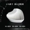 Salsa para mojar estilo japonés Cerámica bajo vidriado Creativo Hogar Hueso de porcelana Plato Estilo europeo Plato para condimentos Vajilla Plato para salsa Plato para salsa de soja Plato para vinagre