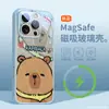 Kapibala es Adecuado para Funda de Teléfono Móvil Apple 16 Dibujos Animados Lindo Iphone16Promax Todo Incluido con Lente Incorporada