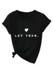 Amazon Ebay Sitio Independiente Moda Casual Mujer Deja Que Hueco Corazón Pequeño Cuello en V Manga Corta Camiseta Capa Base