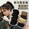 Bandas de goma duraderas de alta elasticidad para atar el cabello, nuevos modelos 2025 de gomas para el pelo, anillos para coletas altas, accesorios para el cabello