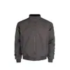 Chaqueta de Trabajo de Béisbol Cálida de Color Sólido con Cuello Alto para Hombre de Invierno Estilo Americano Duffy Atractivo Casual Chaqueta de Alta Gama Abrigo Acolchado de Algodón
