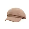 2026 Nuevo Estilo Coreano Gorra Octagonal Pequeña con Logo, Moderna y Versátil, Gorra de Boina Adelgazante, Gorra de Pato, Tendencia