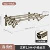 Colgador de ropa push-pull exterior balcón poste de ropa retráctil ventana colgador de ropa plegable habitación hogar exterior colgador de ropa
