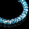 Cuentas de sandía bañadas en vidrio, cuentas de rueda de cristal, accesorios hechos a mano para DIY, materiales para pulseras, collares y joyería con cuentas