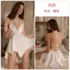 Conjunto de Pijama de Encaje Estilo Puro Deseo para Mujer Verano Malla Fina Ropa de Casa Pantalones Cortos Sexys Camisola Conjunto de Dos Piezas