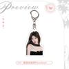 Mercancía de Ji Jingyi Insignia Doble Flash Estrella Gu Zi Colgante Decorativo Concierto Colgante Acrílico Soporte Regalo
