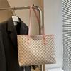 Saco de Sentido High-end Feminino 2024 Nova Moda All-match Bolsa de Ombro Portátil Commuter Saco de Grande Capacidade
