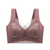 Ropa Interior de Seda de Hielo Sin Marcas para Mujer Verano Fina Hermosa Espalda Ropa Interior para Mujer Recoge Anti-caída Sujetador Deportivo para Mujer