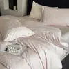 ¡Sueño Sencillo! Juego de Cuatro Piezas de Algodón Egipcio de 50 Piezas, Algodón Puro, Sábana de Cama 100% Algodón, Funda Nórdica, Ropa de Cama de Dormitorio de Alta Gama