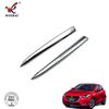 Adequado para 15-17 Mazda 2 grade frontal modificada faixa decorativa brilhante de rede central Demio faixa decorativa especial de rede central