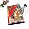 90 centímetros primavera nova boêmia fortuna árvore senhora decorativo grande quadrado lenço lenço xale lenço lenço atacado