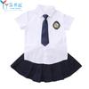 Ropa de verano para jardín de infantes, uniforme de escuela primaria, traje de estilo universitario, ropa de clase para niños de estilo británico de verano