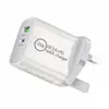 Cargador de Teléfono Móvil Australiano Spot Pd20W+Qc3.0 Certificado SAA Estándar Australiano Puerto Dual A+C Cabezal de Carga Rápida