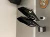 []Chegada Nova Outono 2026 Sapatos de Bico Fino Sapatos de Uma Cor Fivela de Fivela Única de Metal Sapatos Femininos Fivela de Cinto Sapatos de Salto Baixo