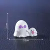 Novo produto transfronteiriço: Caldeirão de bruxa miniatura criativo de Halloween, uma decoração DIY para paisagens em miniatura, um pequeno acessório de resina