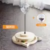 Juguete para Gatos Palo de Madera Maciza con Bola Dispensadora de Premios, Gadget de Autoentretenimiento para Perros y Gatos, Dispensador Automático de Comida y Snacks para Gatos