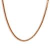 Europa e Estados Unidos transfronteiriço hot chain box chain colar acessórios atacado aço inoxidável banhado a ouro moda commuter pulseira mulheres