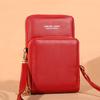 2021 novo atacado grande capacidade multifuncional cor sólida moda simples bolsa de ombro crossbody bolsa para celular feminina