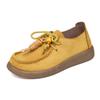 Zapatos Birkenstock Retro con Cordones para Mujer Primavera y Otoño 2026 Nuevos Mocasines Redondos con Cuentas Zapatos de Tela Old Beijing Zapatos de Mujer Individuales