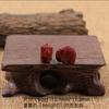 Shui Yun Ge Acessórios de Cinábrio de Alto Teor Areia Dourada Roxa Kirin Pixiu Joias com Furo Passante DIY Pequenos Acessórios Atacado
