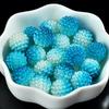 Slime diy artesanal frisado material abs Bayberry bola gradiente imitação pérola redondo enchimentos populares