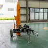 Exportado para a Europa e os Estados Unidos Divisor de Lenha a Gasolina com Rodas, Divisor de Lenha Agrícola Doméstico, Divisor de Lenha Hidráulico Horizontal para Tocos de Árvore