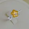 Anillo Estrella de Cumpleaños de Personaje de Juego Otome Deep Love, Diseño de Nicho, Exquisito Anillo Dulce de Alto Valor Regalo