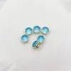 Cobre Chapado en Oro de 18 Quilates Circonita Accesorios para Joyería DIY Collar Pulsera Hecho a Mano Conector Cierre Multiusos de Circonita