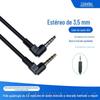 Aux alta fidelidade telefone móvel computador cabo alto-falante 3,5 milímetros quatro polo estéreo curvo curvo 4,5 disco cabo de áudio atacado