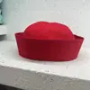 Chapéu de Marinheiro com Topo Arredondado Chapéu de Cosplay para Uniforme Jk Chapéu Liso de Outono para Mulheres com Grande Circunferência da Cabeça Boina Fashionável Chapéu Octogonal