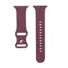 Adequado para Apple Watch Pulseira de Apple Watch Gravação a Laser Padrão Lavanda em Relevo Fivela de Borboleta Silicone Personalizado Novo Estilo